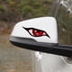 thumbnail image 5 of 2pcs Ojos Pegatinas Auto Motocicleta DIY Autoadhesivo Calcomanías para autos (Rojo), 5 of 8