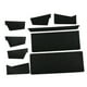 thumbnail image 4 of 9pcs / set Monedero Patrón PU Cuero Material de Negro Sunnimix Patrón de monedero de billetera de bricolaje, 4 of 8