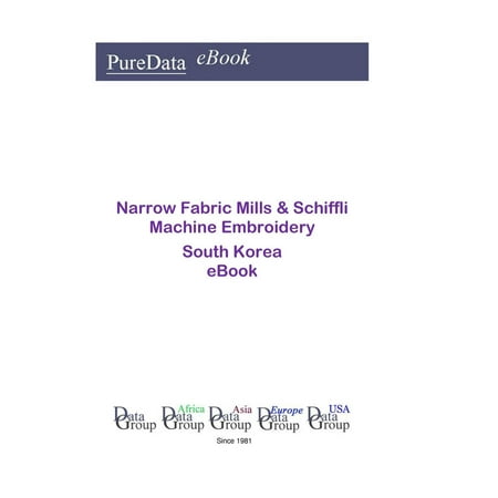 Narrow Fabric Mills & Schiffli Machine Embroidery in South Korea - (Best Embroidery Sewing Machine For The Money)