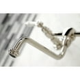 thumbnail image 4 of Kingston Brass KS1216BPL Bel-Air Double-Handle Wall Mount Bathroom Faucet, Polished Nickel, 4 of 8
