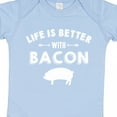 thumbnail image 4 of Inktastic Life's Better with Bacon Boys or Girls Baby Bodysuit, 4 of 5