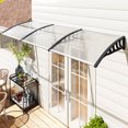thumbnail image 2 of Outsunny Window Awning Door Canopy, Front Door Outdoor Patio Cover, 2 of 10