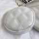 thumbnail image 2 of Bolsa bandolera informal con rombo acolchado para mujer con monedero pequeño (blanco) Hugtrwg Para Estrenar, 2 of 9