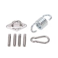 thumbnail image 2 of Kit para colgar hamaca colgador de techo para hamaca kit de herramientas de suspensión de montaje oscilante con rodamiento de 550 libras con hebilla de forma para bolsa de ANGGREK Otros, 2 of 8