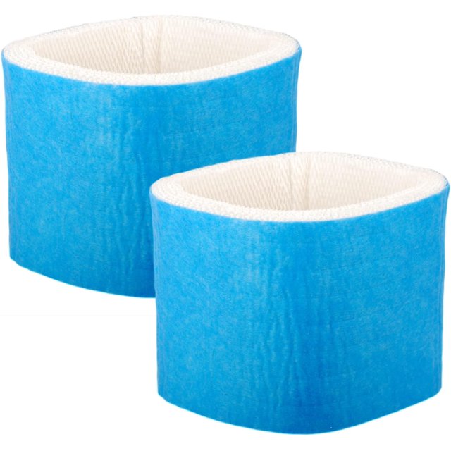 HIFROM Lot de 2 Filtres de Mèche pour Humidificateur en Maille Bleue Améliorée Compatibles avec Honeywell HC-14 HCM-6009 HCM-6011 HM-3500 HEV680 HEV685 Series, Remplacer Filtre à Mèche HC-14 HC-14 HC-14N