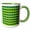Green/White, variant on 3drose, Pixel Tile Pattern Blue and Green Glitch, 11oz Magic Transforming Mug