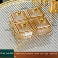 thumbnail image 3 of Nordic Fruit Snacks Serving Platter Dried Fruit Tray Cookies Jar Storage Container Caddy Serving Platter for Wedding Nuts Style N, 3 of 6