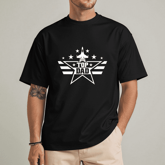 Top Dad Shirt Fathers Day Gift Tshirt Funny Dad Apparel for Mens, Dads