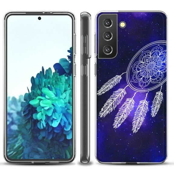 Slim-Fit TPU Protective Phone Case compatible with Samsung Galaxy S21  5G / S21 PLUS 5G, by OneToughShield ® - Dream Catcher