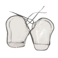 thumbnail image 1 of Paquete de 2 fundas impermeables para manillar de patinete, protectores de agarre, resistentes a la lluvia y al viento, accesorios universales transpa, 1 of 9