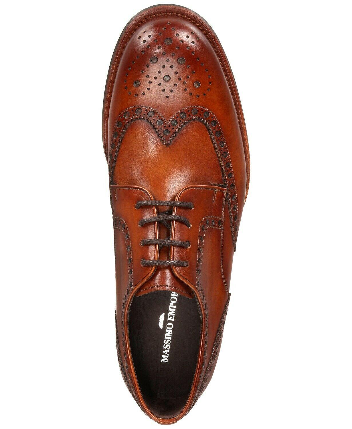 Men’s “Massimo Emporio” Brown Oxford Shoes MASSIMO EMPORIO Men\ main image 3