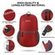 thumbnail image 5 of Mochila Gonex ultraligera y plegable de 20 litros (roja), 5 of 7