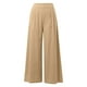 thumbnail image 4 of Conjunto de chaleco sin mangas con botones y pantalones anchos para mujer: elegante conjunto informal y formal con bolsillos, 4 of 6