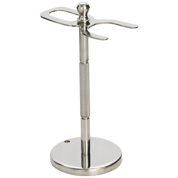 Super Safety Razors Deluxe Stainless Steel Straight Razor & Shaving Brush Stand