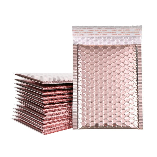Bubble Mailer 50PCS Mailers Poly Lined aluminizer Self Envelopes Seal Padded Office&Craft&Stationery