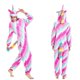 thumbnail image 4 of Kigurumi-Pijama de franela de unicornio para mujer, ropa de dormir Unisex, disfraces de Anime para adultos, invierno, navidad, 4 of 4