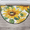Multicolour 4, variant on CURLYOOT Vintage Floral Half Round Door Mat 24'' x 36'', Indoor Outdoor Entrance Rug, Semi Circular Area Rug, Non Slip Washable Absorbent Doormat, Ethnic Flower Laundry Room Rug