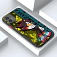 thumbnail image 2 of Funda de teléfono con dibujos animados de anime S-Sonics Hedgehog, parte trasera transparente mate para iPhone 15, 14, 13, 12, 11 Pro Max, X, XR, XS, 8, SE, Mini Plus, 2 of 5
