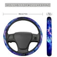 thumbnail image 5 of Kuiaobaty Galaxy Sea Turtle Pattern Sports Style Steering Wheel Cover with Anti-Slip Lining for Truck Car SUV Van Universal Vehicle Wheel Protector Car Wheel Cover Polyester Cover, 5 of 6