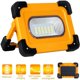 thumbnail image 5 of Foco LED recargable, focos LED de 30 W con panel solar, luz de trabajo portátil, luces de seguridad de emergencia, foco resistente al agua para reparación de automóviles, pesca, camping Dontodent Kuyhfg Sin marca, 5 of 5
