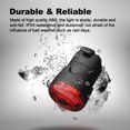 thumbnail image 2 of Smart Bike Tail Light Brake Sensing USB Rechargeable Rear Light LED Warning Lamp Bicycle Taillight with 6 Lighting Modes for Road Bike Mountain Bike, 2 of 8