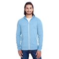 thumbnail image 1 of Threadfast Unisex Triblend Full-Zip Light Hoodie, 1 of 3