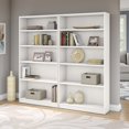 Bush Furniture Universal 5 Shelf Bookcase in Pure White