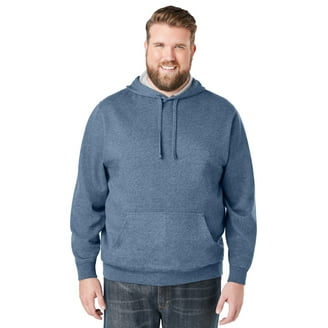 Hanes EcoSmart Sudadera De Forro Polar Para Hombre, Suéter De Mezcla De Algodón, Sudadera Con Cuello Redondo Para Hombre (paquete De 1 O 2), Azul Carolina 1 Paquete, Medium, Azul Carolina 1