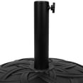 thumbnail image 4 of Northlight Celtic Triquetra Round Base Stand for Patio Umbrellas - 20" - Black, 4 of 6