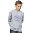 thumbnail image 2 of Harry Potter Boys Neon Deathly Hallows Sweatshirt, 2 of 5