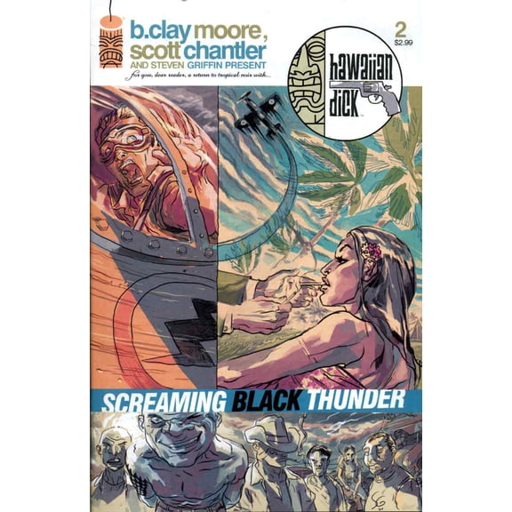 Hawaiian Dick: Screaming Black Thunder #2 VF ; Image Comic Book