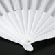 thumbnail image 5 of 3X Ventilador de Mano Plegable de Plastico Y Tela para Senoras Y Hombres Blanco, 5 of 5
