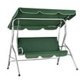 thumbnail image 1 of JFBUJC 210D Replacement Canopy For Garden Swing Seat Waterproof Swing Canopy For Swing Seat Replacement Sunshade Anti-uv, 1 of 5