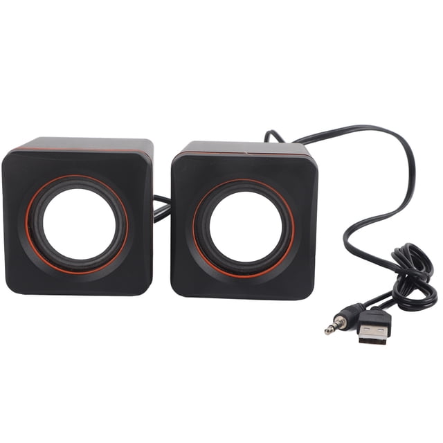 PC Speaker,Mini Cube USB Stereo PC Computer Speaker Computer Speaker Exceptional Value
