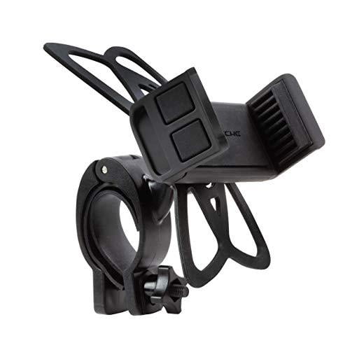 scosche hdm3sm-rp handlebar bike phone mount with universal phone holder, safety bands and adjustable clamp for mobile devices