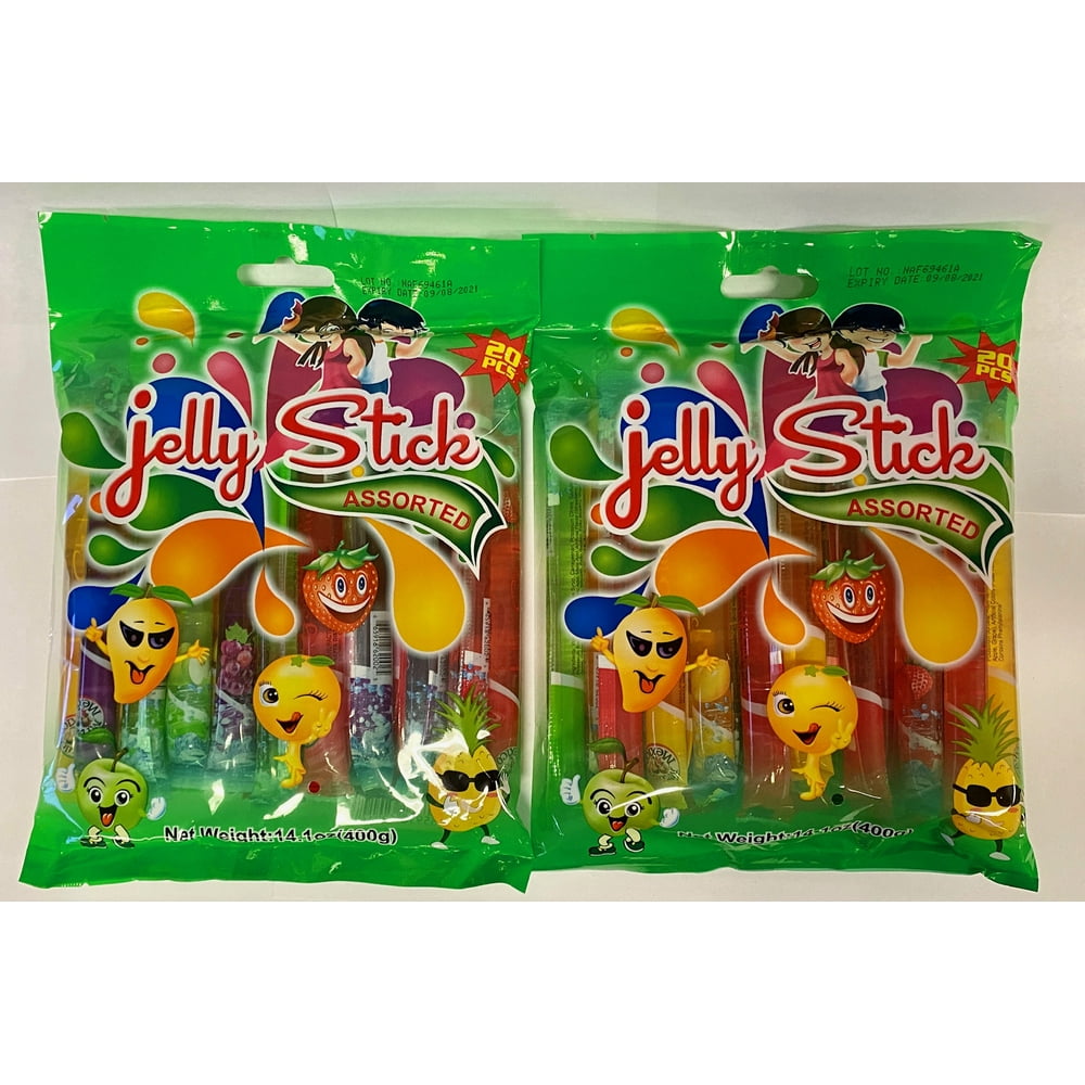 Mi Dulce Mexico Jelly Stick 2 bag bundle 28oz 40pcs