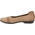 thumbnail image 4 of Women's Walking Cradles Freya Ballet Flat Light Taupe Nubuck/Patent Lizard Print 13 M, 4 of 7