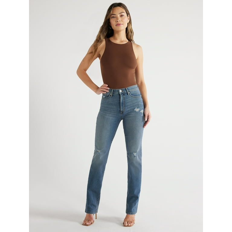 Super high waisted jeans best sale