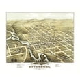 thumbnail image 3 of Stoner 13x12 Black Modern Framed Museum Art Print Titled - Reedsburg Wisconsin - Stoner 1874, 3 of 5