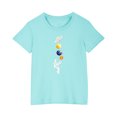 thumbnail image 1 of RXIRUCGD 2025 Vêtements d'Été pour Enfants T-shirt Imprimé Mode Mignon Col Rond Manches Courtes, 1 of 5