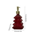thumbnail image 3 of Soap Dispenser Bottle under $5! Yannianjz Christmas Soap Dispenser, Glass Lotion Bottle for Bathroom, Hand Wash Shampoo Dispenser, Holiday Themed Pump Bottle for Kitchen Home, 3 of 6