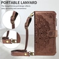 thumbnail image 6 of For Samsung Galaxy S23 Plus 5G Wallet Case, 9 Card Slots RFID Blocking Crossbody Leather Cover, Zipper Pocket, Detachable Wrist & Shoulder Strap, Magnetic Shockproof Protective Phone Case for Women, 6 of 11