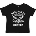 thumbnail image 3 of Inktastic Handpicked for Earth by My Grandpa in Heaven Angel Wings Boys or Girls Toddler T-Shirt, 3 of 5