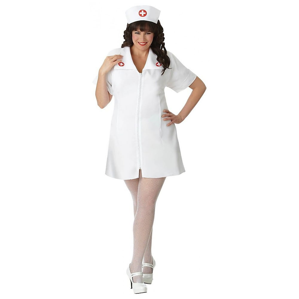 mature nurse size body