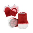 thumbnail image 4 of BELOVING Pattes d'Animaux Cosplay Chaussures Griffes de Chat Bottes pour Mascarade des Fêtes Jeu de Rôle Rouge, 4 of 10