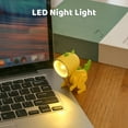 thumbnail image 4 of Yeacher Cartoon Night Light Kid Lamp Mini Dinosaur LED Desk Lamps Cute DIY Portable with, 4 of 8