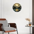 thumbnail image 3 of 12 Inch Wall Clock Battery Operated Silent Clock Decorative for Office, Kitchen, Outdoor, Living Room，Starry Night Moon Stars Cute Drawing, 3 of 4