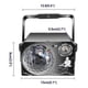 thumbnail image 2 of 4 in 1 Disco-Light Party Lights Remote Control Stage Lights With Magics Ball/Led Patterns Strobe Light/Purple Uv Light, 2 of 5