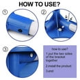 thumbnail image 2 of 12pcs Support de Piscine Accessoires de Support Amovible Piscine Pièces de Rechange Ensemble Outil à Domicile, 2 of 7
