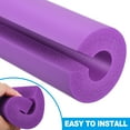 thumbnail image 4 of Unique Bargains Barbell Squat Pad Weight Lifting Bar Cushion Pad Sponge Neck Shoulder Back Protector Purple, 4 of 5
